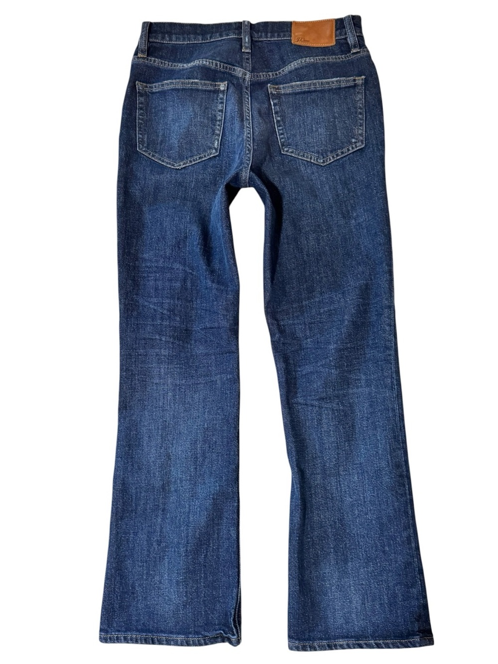J.Crew Billie Demi Boot Crop Jeans Dark Wash Size 26